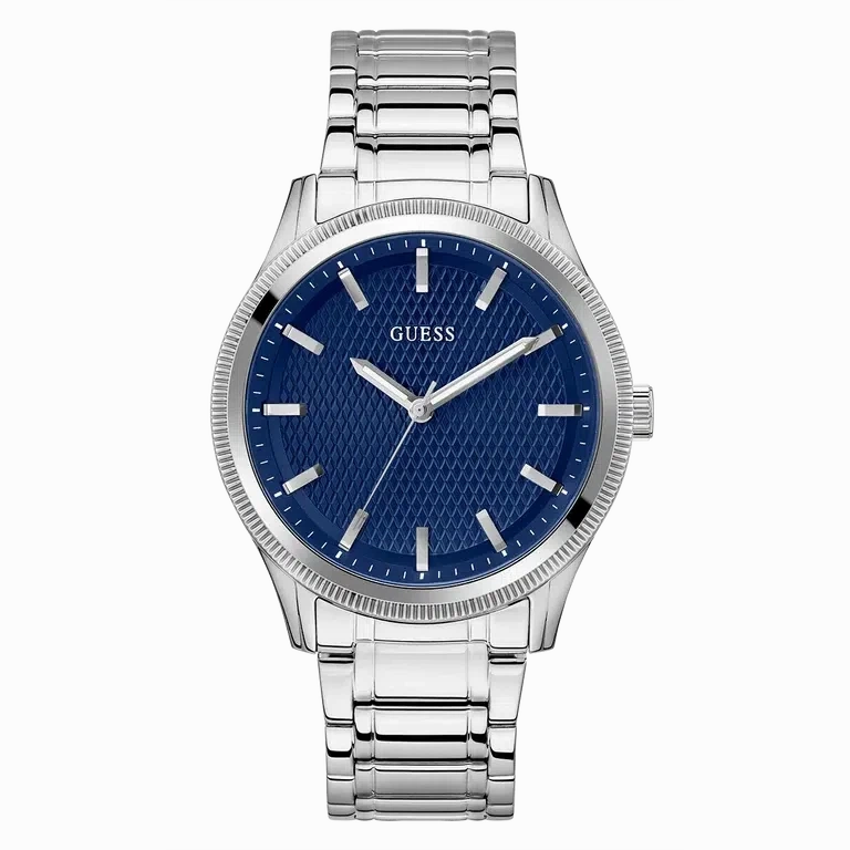 Guess Mens Silver Analog Watch GW0626G1