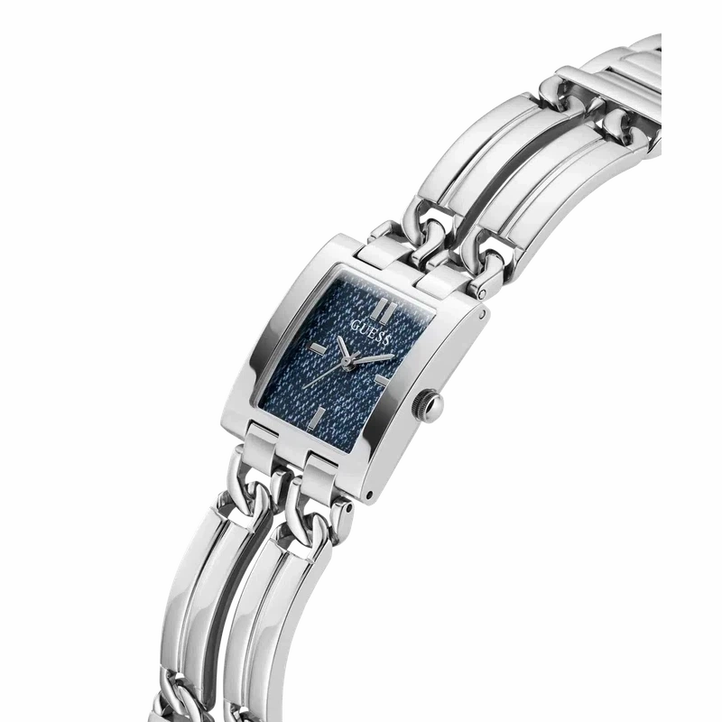 Guess Mod Id Blue Dial Analogue Watch