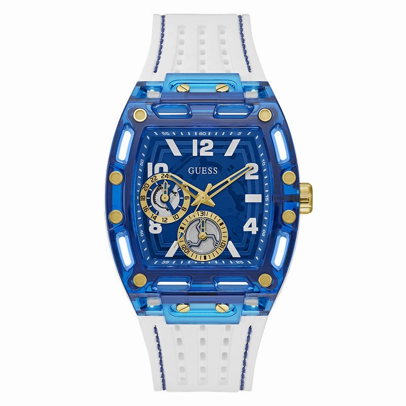 Guess Phoenix Blue Dial Multifunction Watch