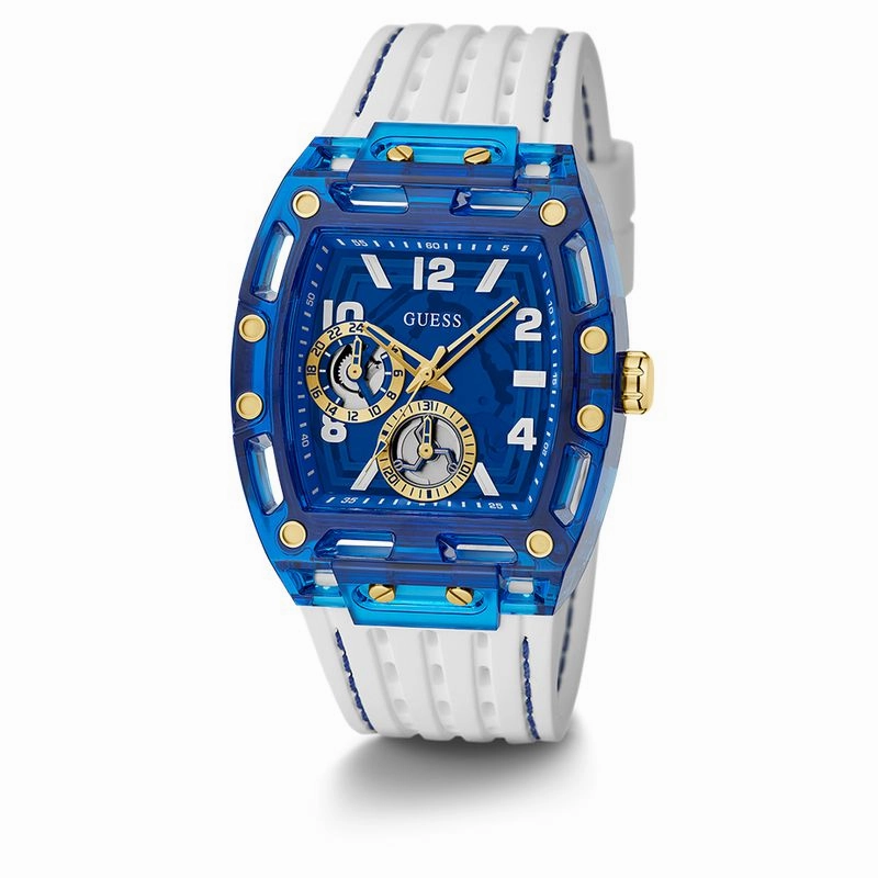 Guess Phoenix Blue Dial Multifunction Watch