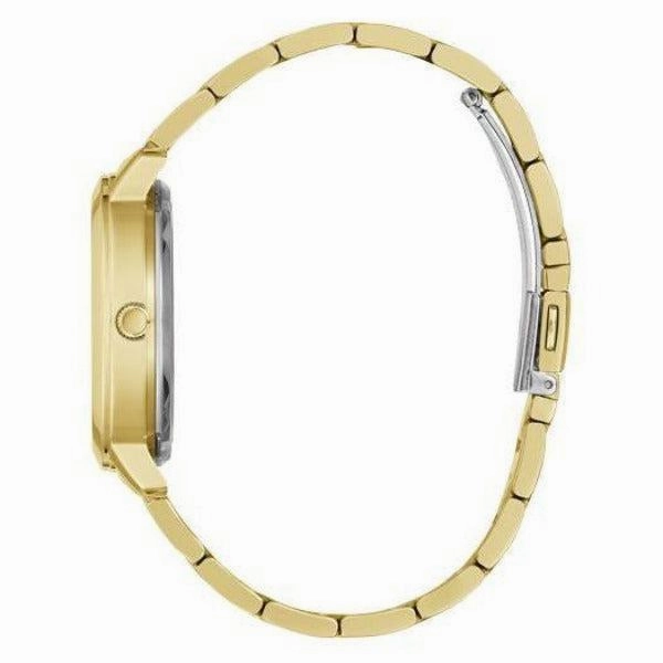 Guess Quattro Clear Gold Tone Analog Ladies Watch GW0300L2