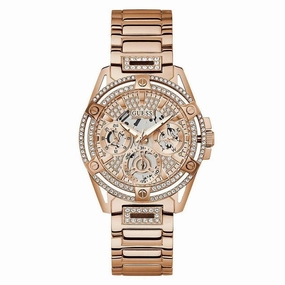 Guess Queen Rose Gold Tone Analog Ladies Watch GW0464L3