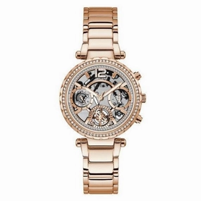 Guess Solstice Rose Gold Tone Multi-Function Ladies Watch GW0403L3