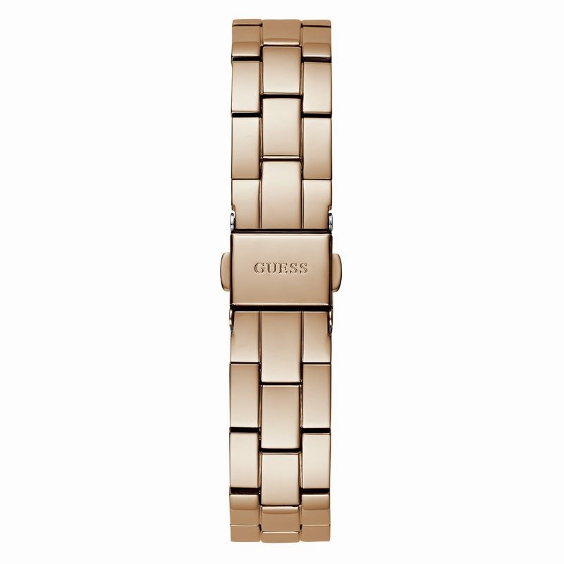 Guess Three Of Hearts White Dial Analog Watch