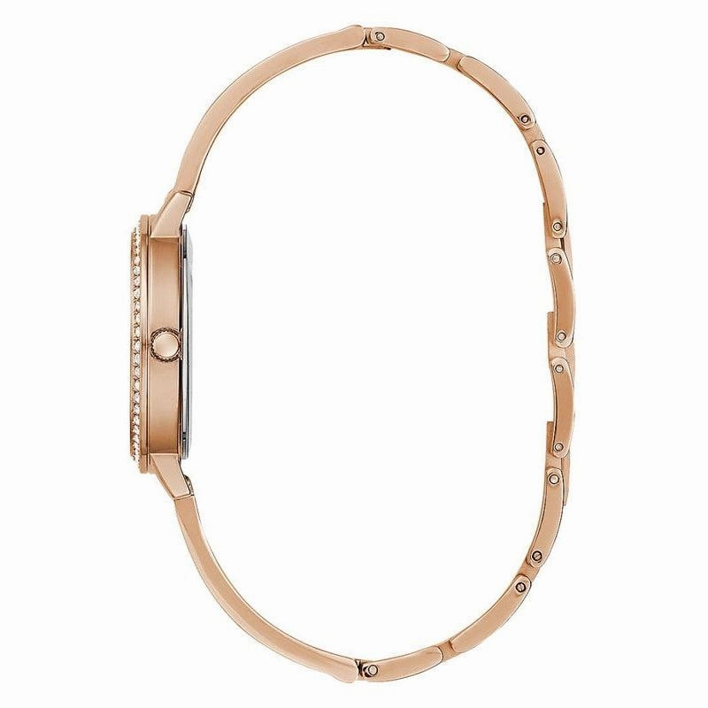 Guess Tri Luxe Ladies Rose Gold Tone Ladies Watch GW0474L3