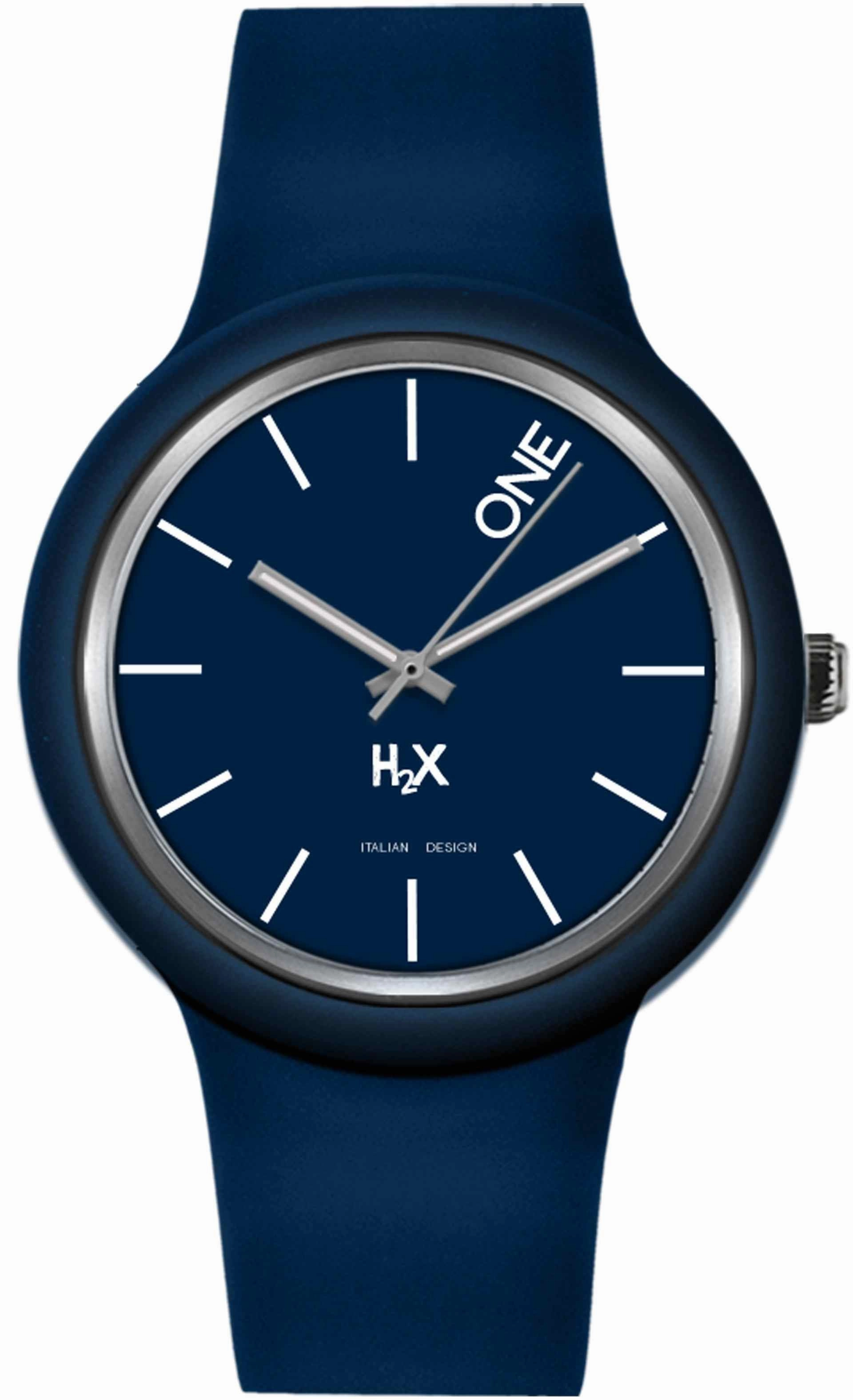 H2X One 42mm Gent Blu Unisex cod. P-SB430UB4