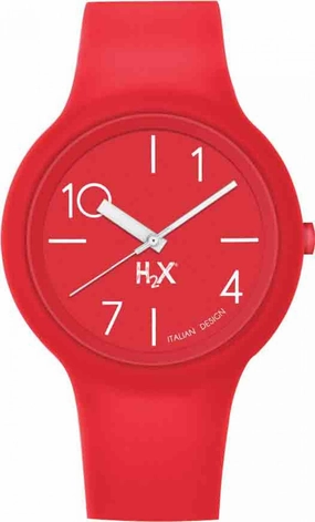 H2X One 43MM Rosso Gent Unisex cod. P-SR390UR1