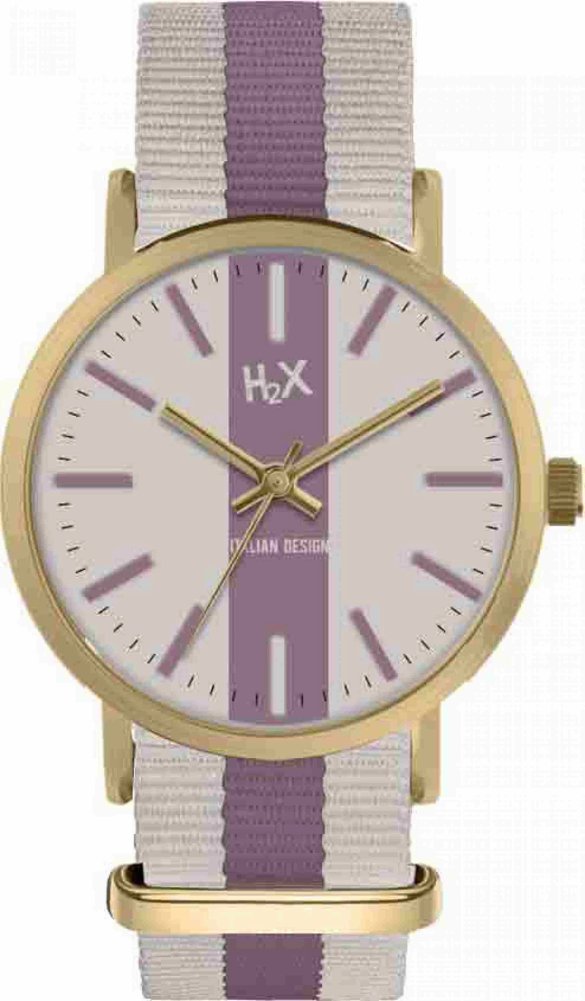 H2X Tidy 39mm Bianco-Viola Unisex cod. P-FG415XL4