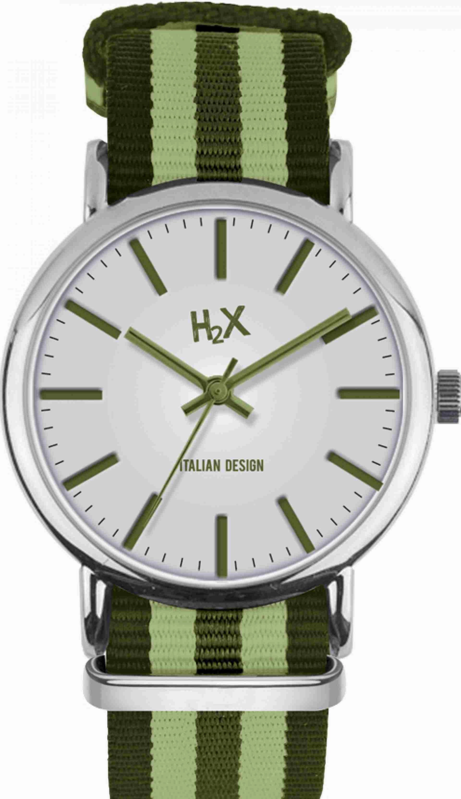 H2X Tidy 39mm Verde Unisex cod. P-FA415XI7