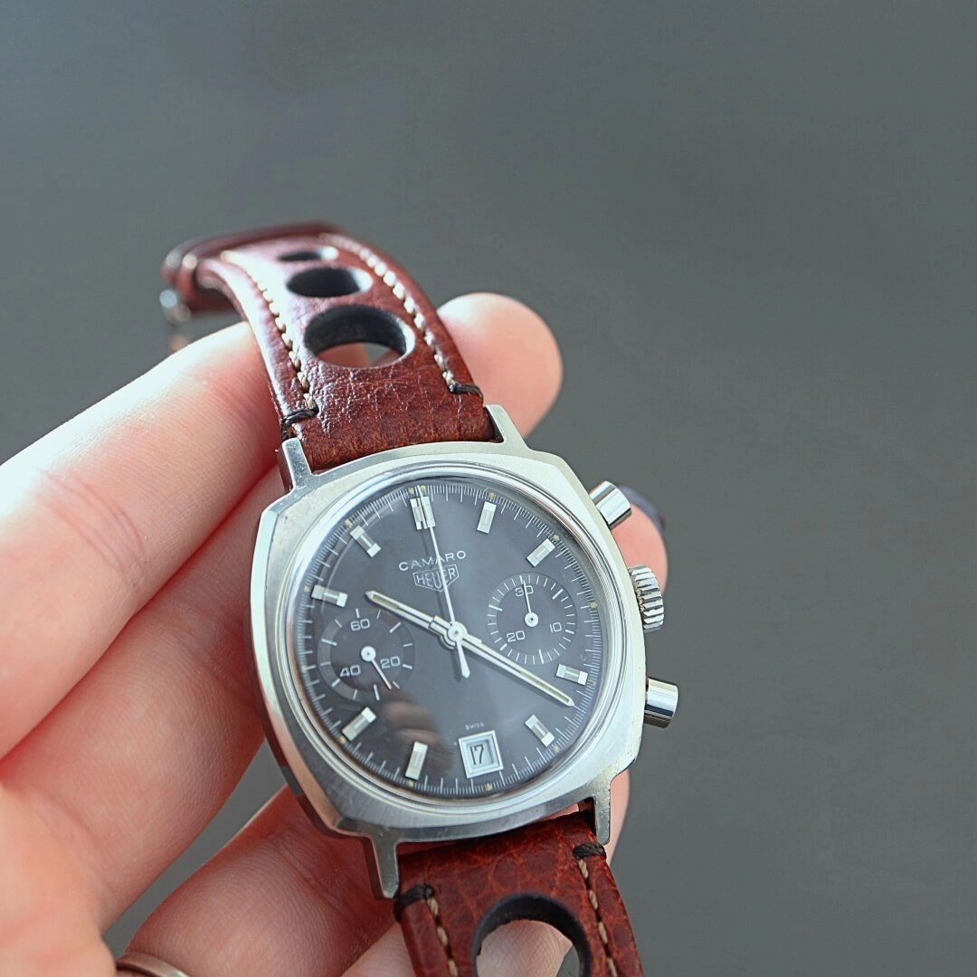 Heuer Camaro 30 Ref. 73443 N, Men's Vintage Watch