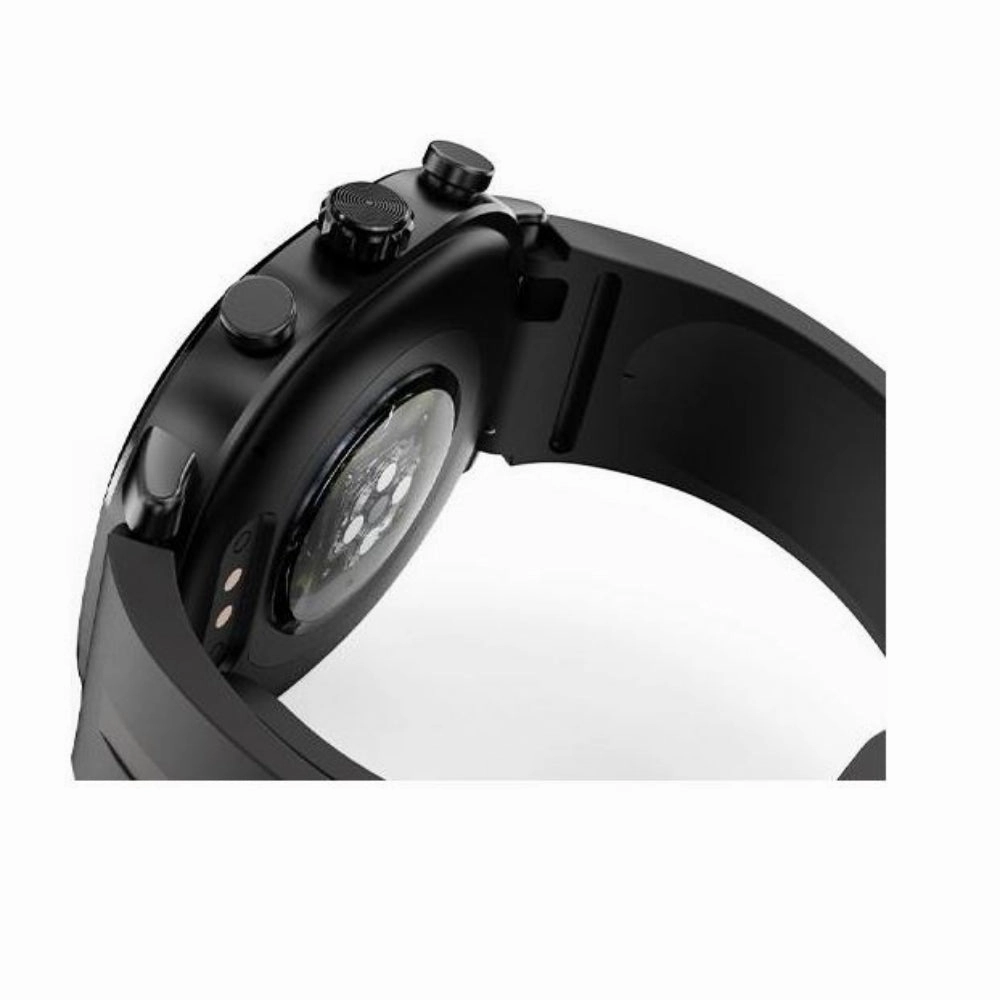 Hifuture Consign FutureFit AIX Lite Black Silicone Strap Smartwatch HSSW8BK