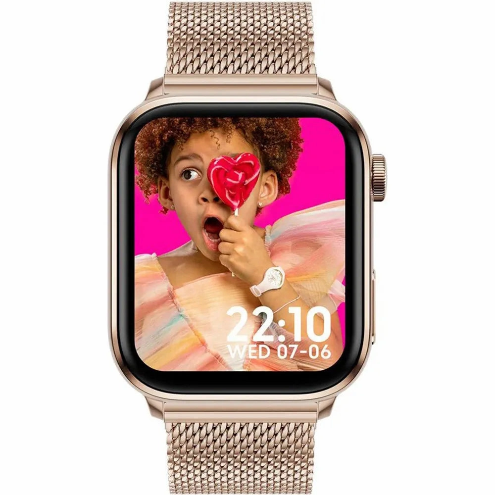 Ice - Smart Watch 3.0 Amoled GPS Rose Gold Milanese Strap