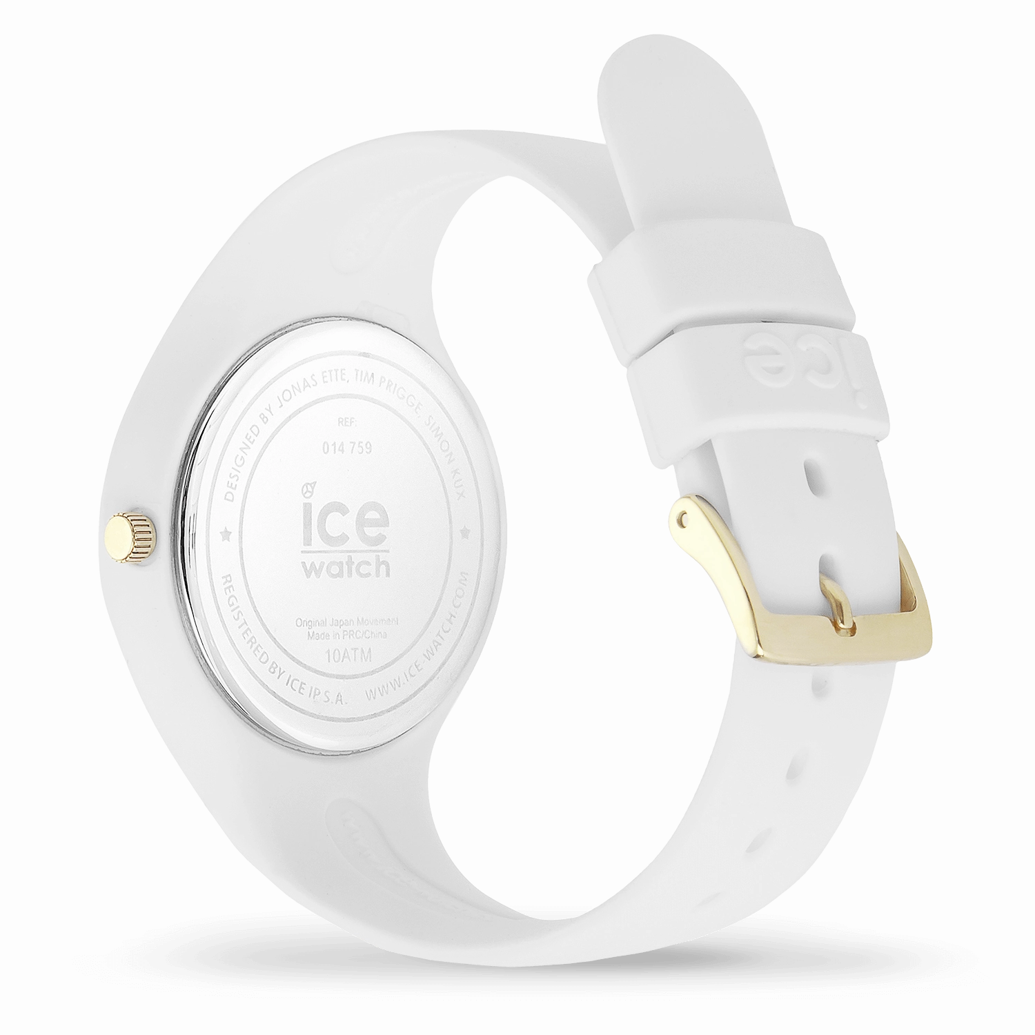 Ice Watch - Glam White Gold With Numbers Small