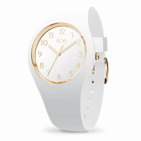 Ice Watch - Glam White Gold With Numbers Small