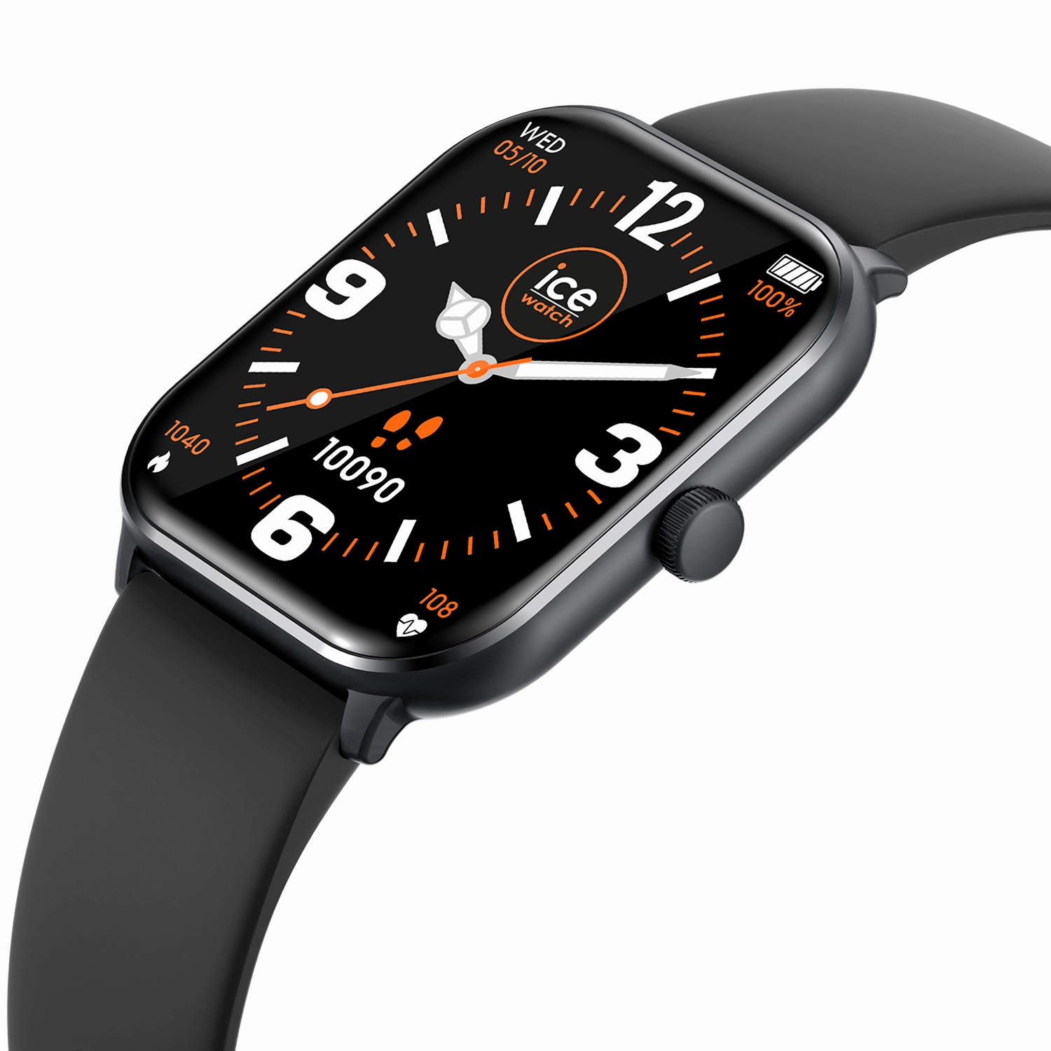Ice Watch - Smart 1.0 Black, Comes With Black & Navy Straps