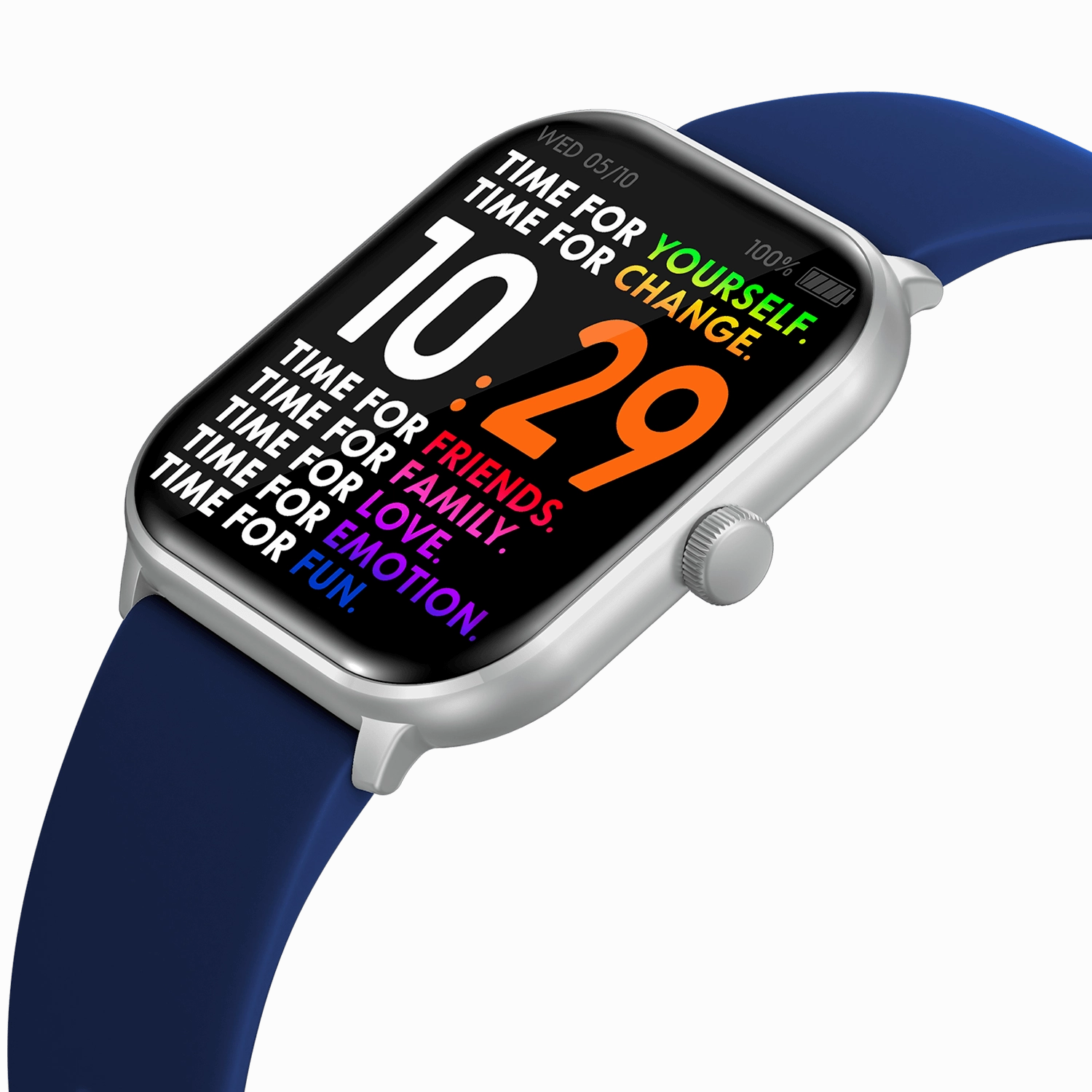 Ice Watch - Smart 1.0 Silver Watch & Comes With Black & Navy Band