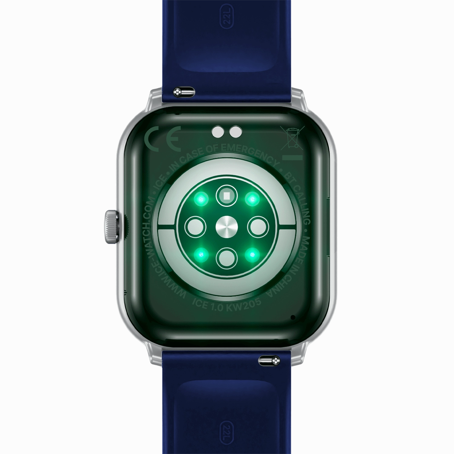 Ice Watch - Smart 1.0 Silver Watch & Comes With Black & Navy Band