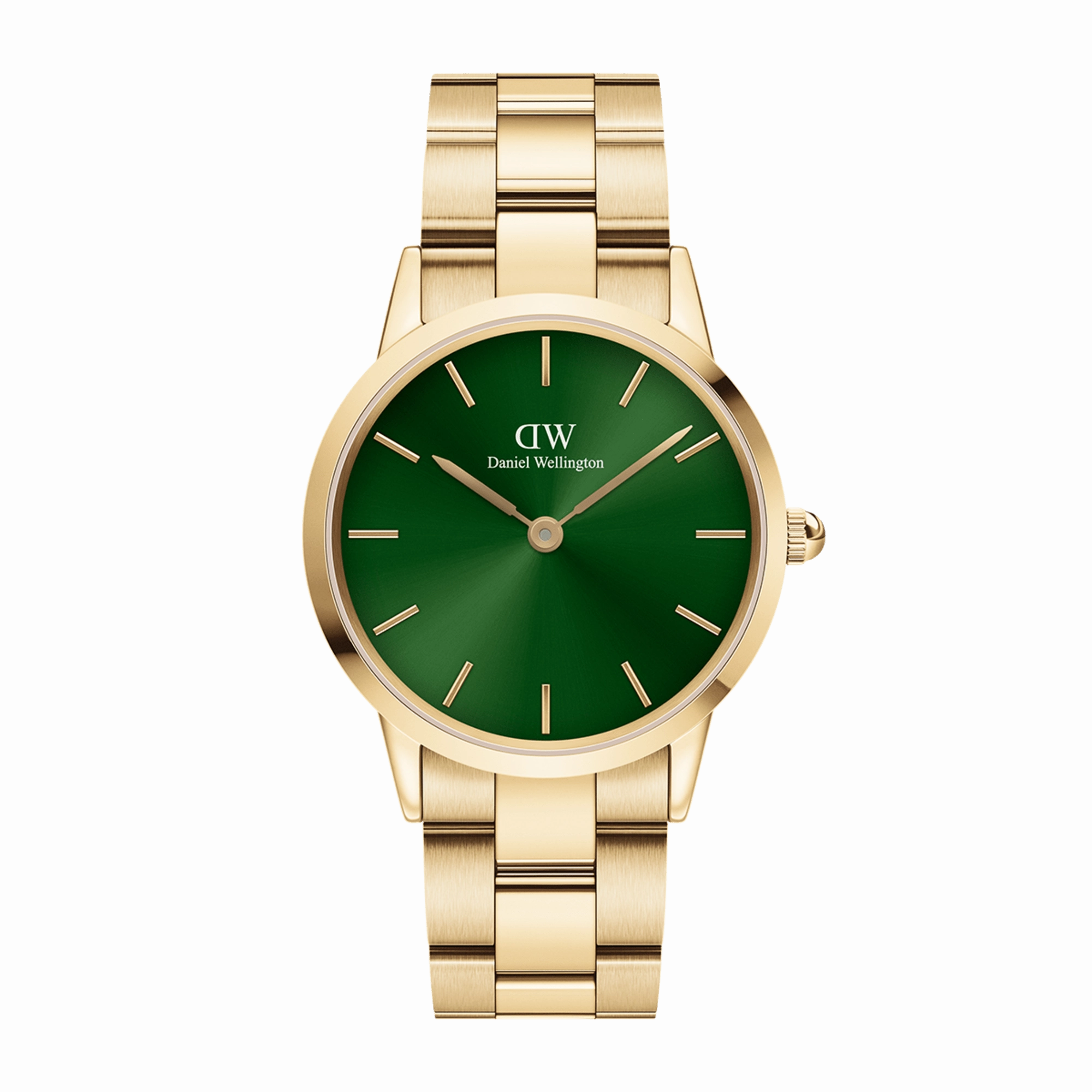 Iconic Link Emerald Gold