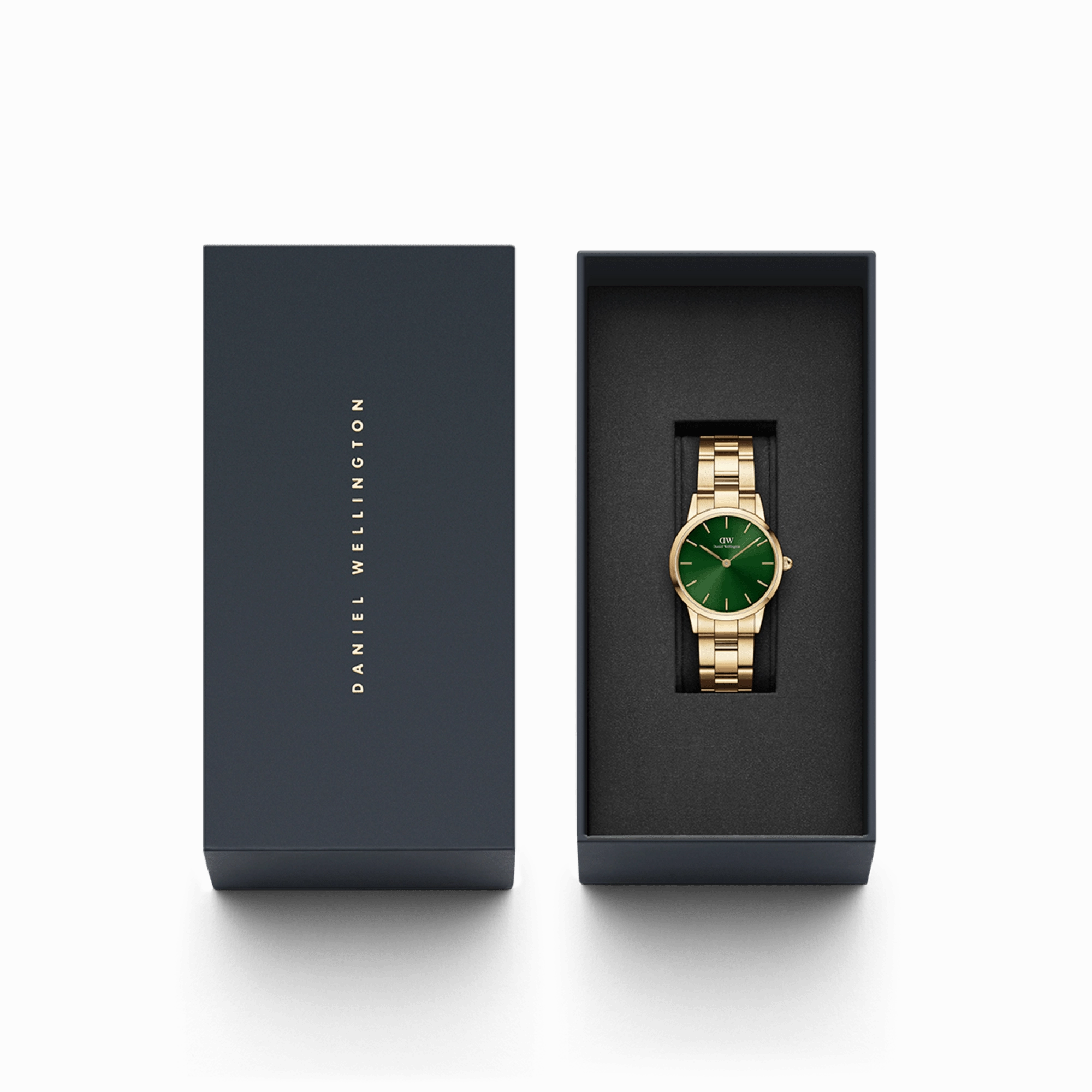 Iconic Link Emerald Gold