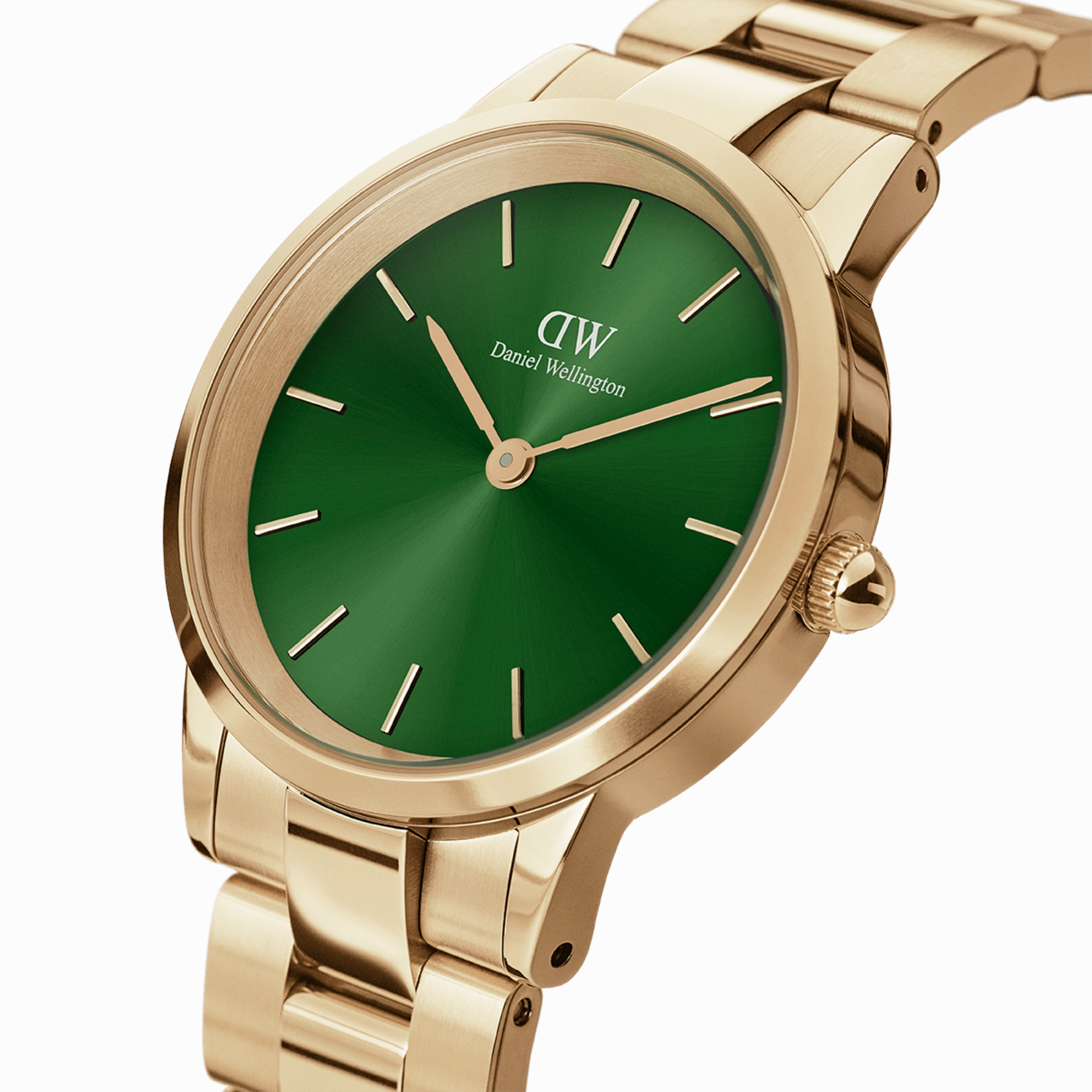 Iconic Link Emerald Gold
