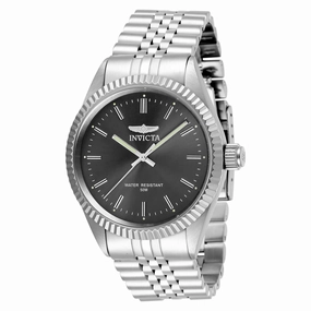Invicta 29372 Men's Specialty Charcoal Dial Bracelet Quartz Watch