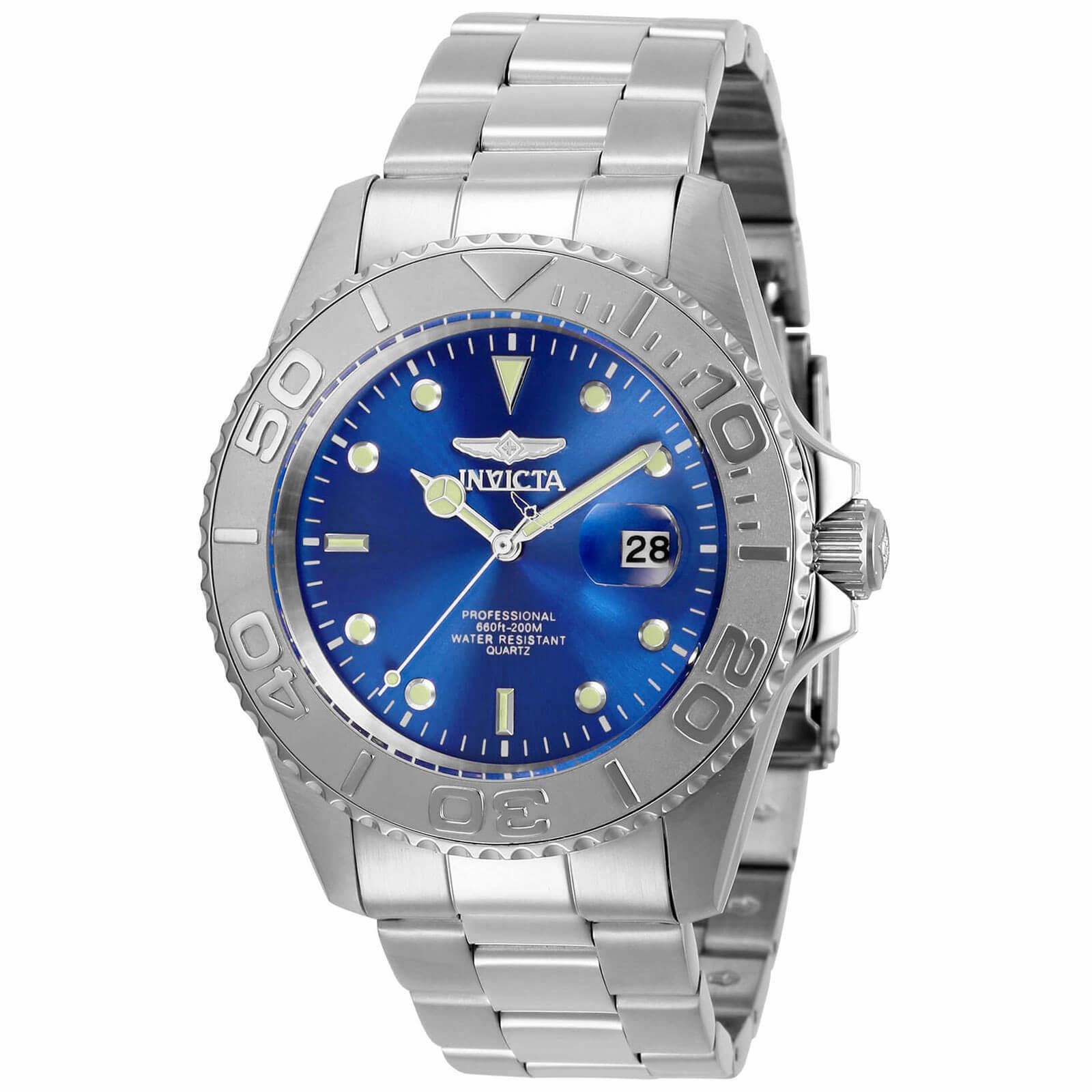 Invicta 29945 Men's Pro Diver Blue Dial Bracelet Quartz Watch