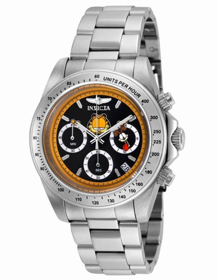 INVICTA Character Collection Mens Watch - Garfield - Stainless Steel - Bracelet
