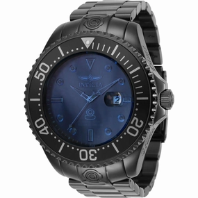 Invicta Men's Automatic Watch - Pro Diver Stainless Steel Bracelet Blue Dial | 33424