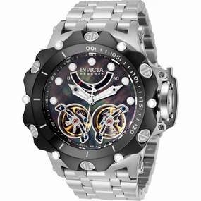 Invicta Men's Automatic Watch - Reserve Venom MOP Dial Silver Tone Bracelet | 33547
