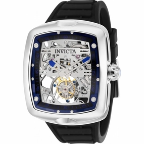 Invicta Men's Automatic Watch - S1 Rally Diablo Skeleton Dial Rubber Strap | 35279