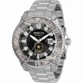 Invicta Men's Automatic Watch - U.S. Army Black and Camouflage Dial Bracelet | 31851