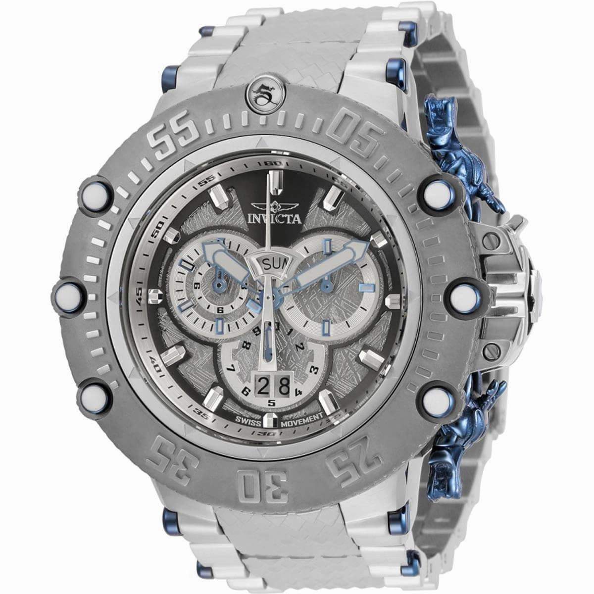 Invicta Men's Chrono Watch - Subaqua Noma VII Silver Tone and Gunmetal Dial | 32114