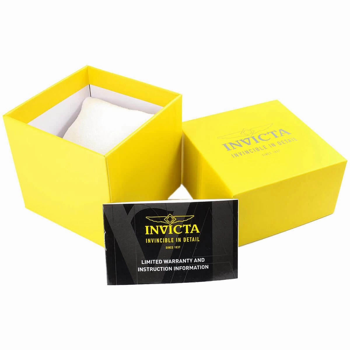 Invicta Men's Chronograph Watch - Aviator Black Dial Two Tone Strap | 25135