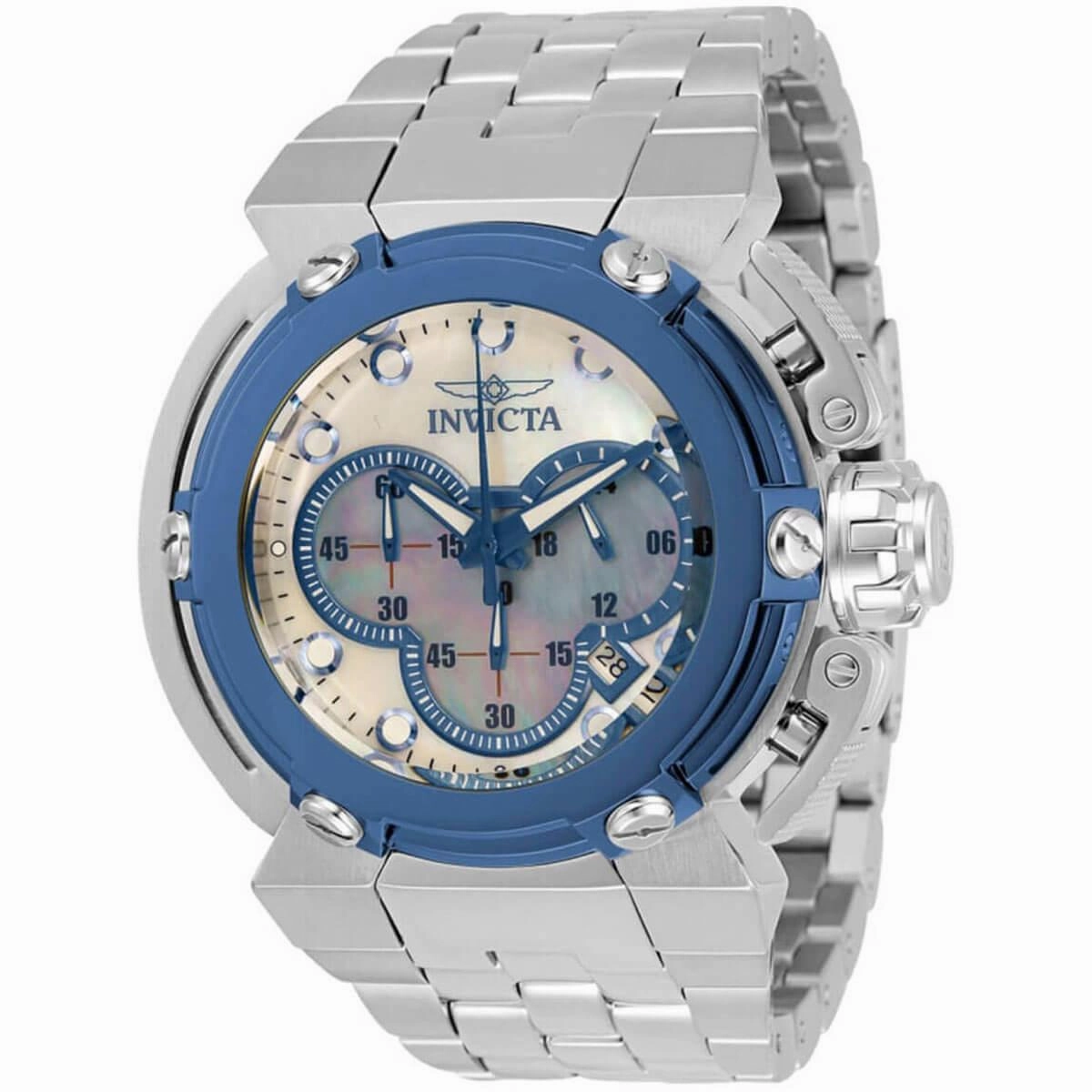 Invicta Men's Chronograph Watch - Coalition Forces Quartz Steel Bracelet | 30456