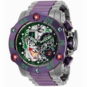 Invicta Men's Chronograph Watch - Reserve DC Comics Two Tone Steel Bracelet | 32371