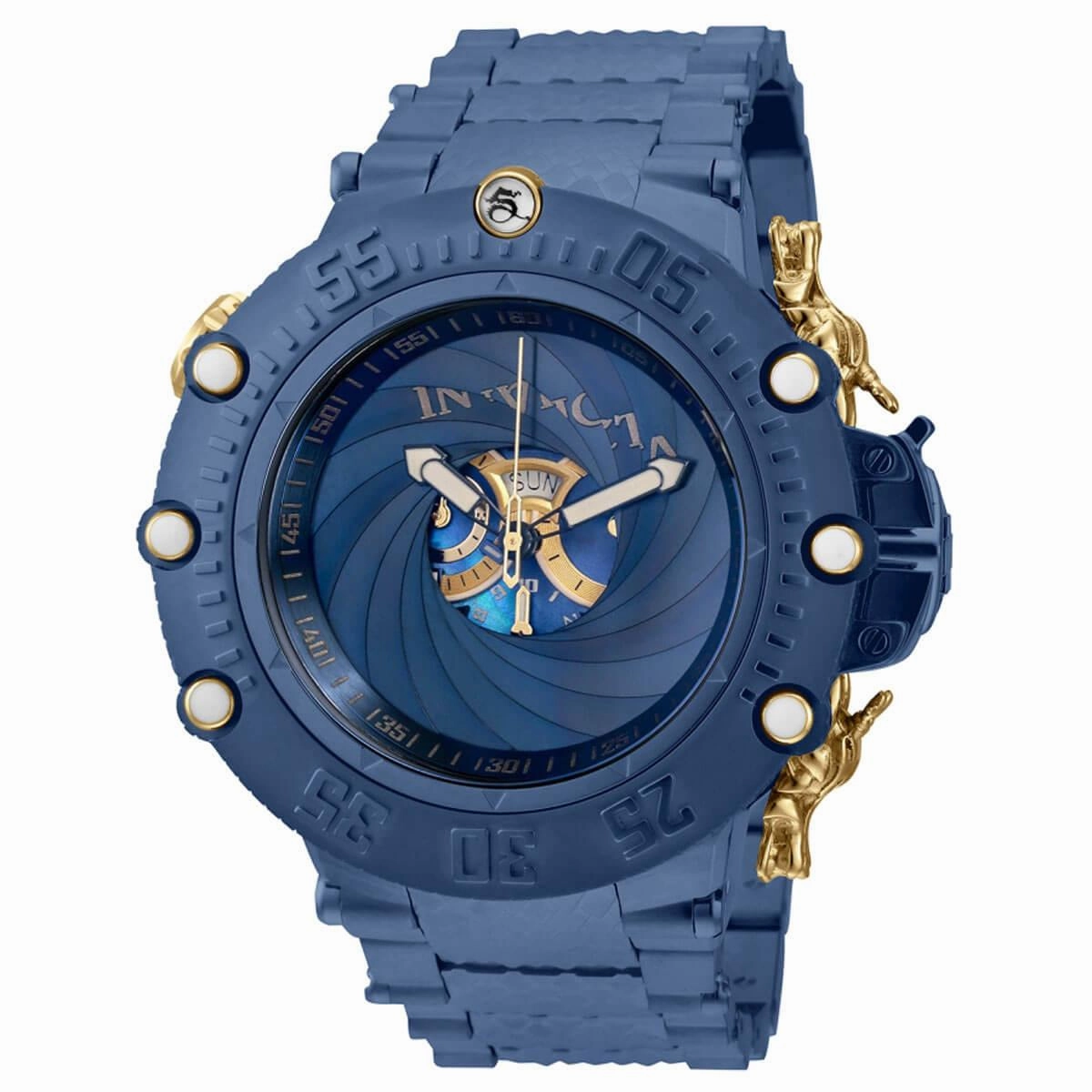 Invicta Men's Chronograph Watch - Subaqua Noma VII Diamond Dark Blue Bracelet | 32954