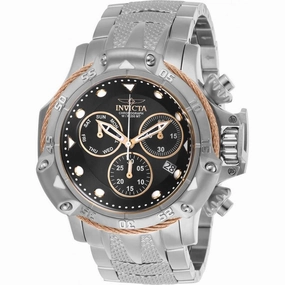 Invicta Men's Chronograph Watch - Subaqua Silver Stainless Steel Bracelet | 26723