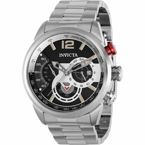 Invicta Men's Quartz Watch - Aviator Chronograph Stainless Steel Bracelet | 39658