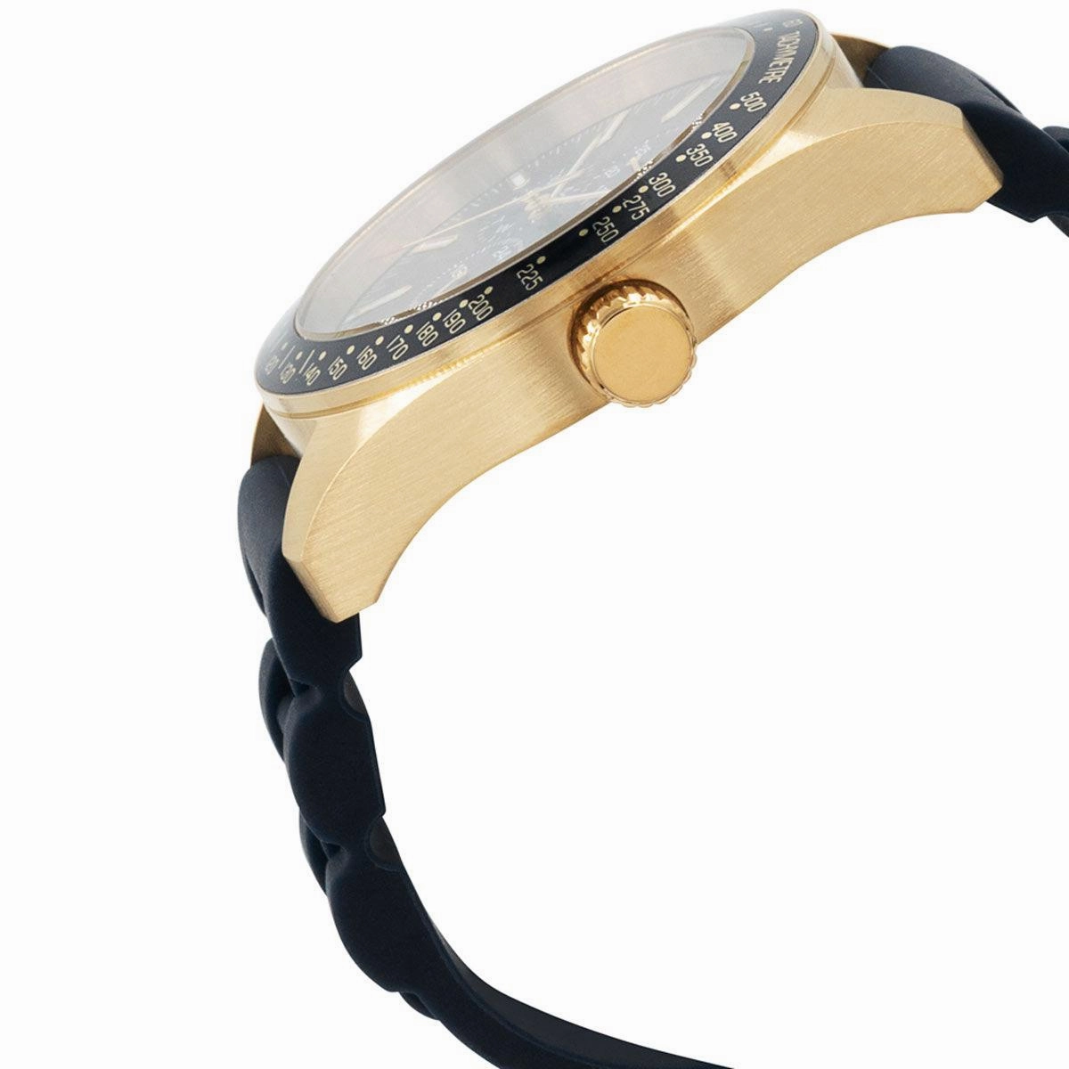 Invicta Men's Quartz Watch - Aviator Date Black Dial Silicone Rubber Strap | 38404