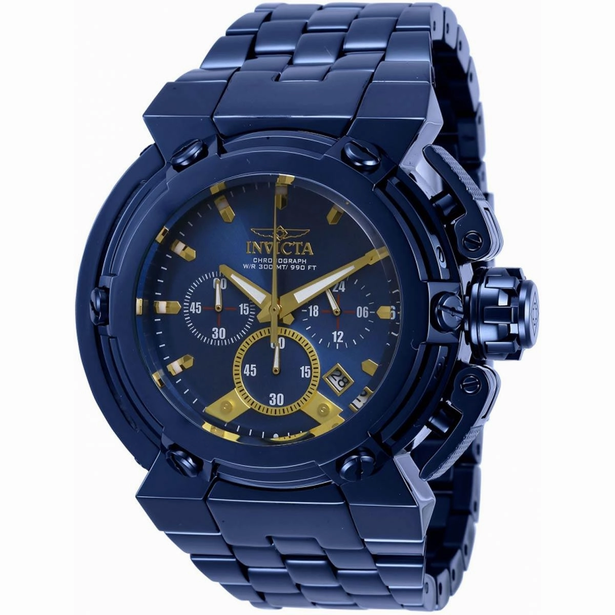 Invicta Men's Quartz Watch - Coalition Forces X-Wing Blue Dial Bracelet | 28627