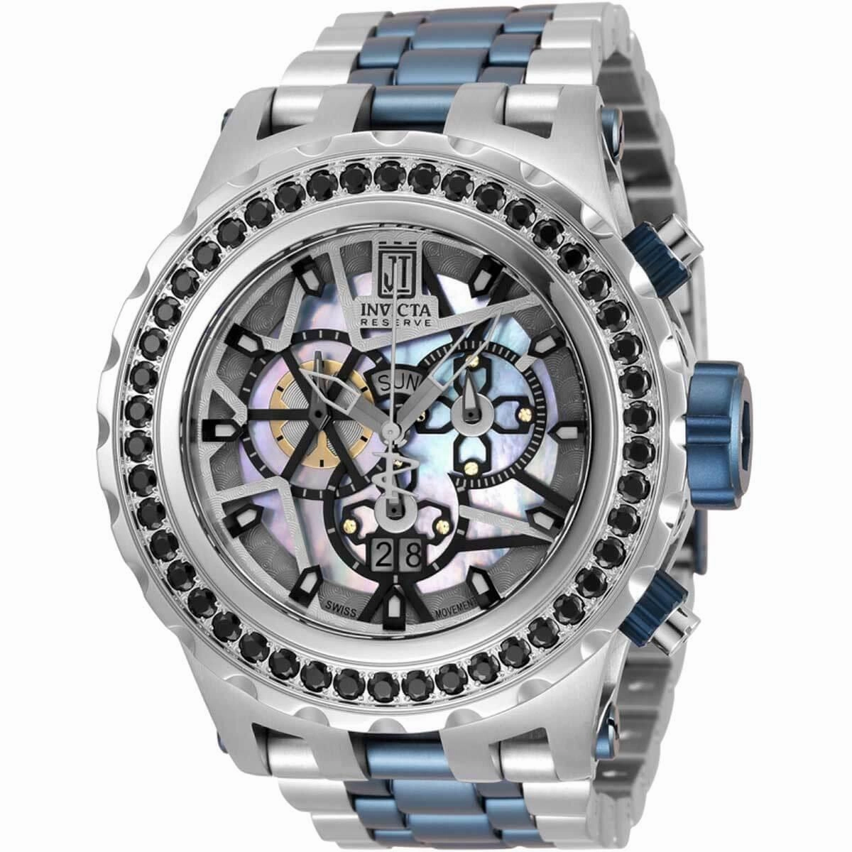 Invicta Men's Quartz Watch - Jason Taylor Chronograph Two Tone SS Bracelet | 34404