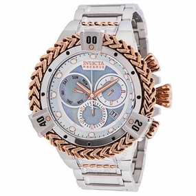 Invicta Men's Quartz Watch - Reserve Herc Chronograph MOP Dial Bracelet | 33863