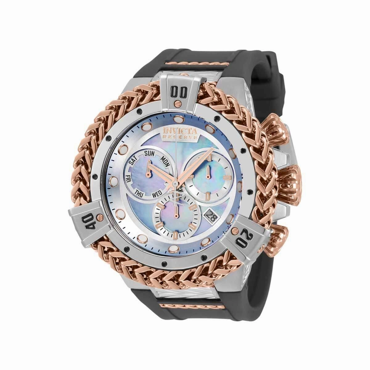 Invicta Men's Quartz Watch - Reserve Herc Chronograph MOP Dial Bracelet | 33863