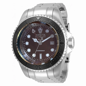 Invicta Men's Quartz Watch - Reserve Hydromax Brown Dial Steel Bracelet | 33497