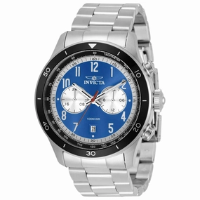 Invicta Men's Quartz Watch - Speedway Silver Tone Stainless Steel Bracelet | 34056