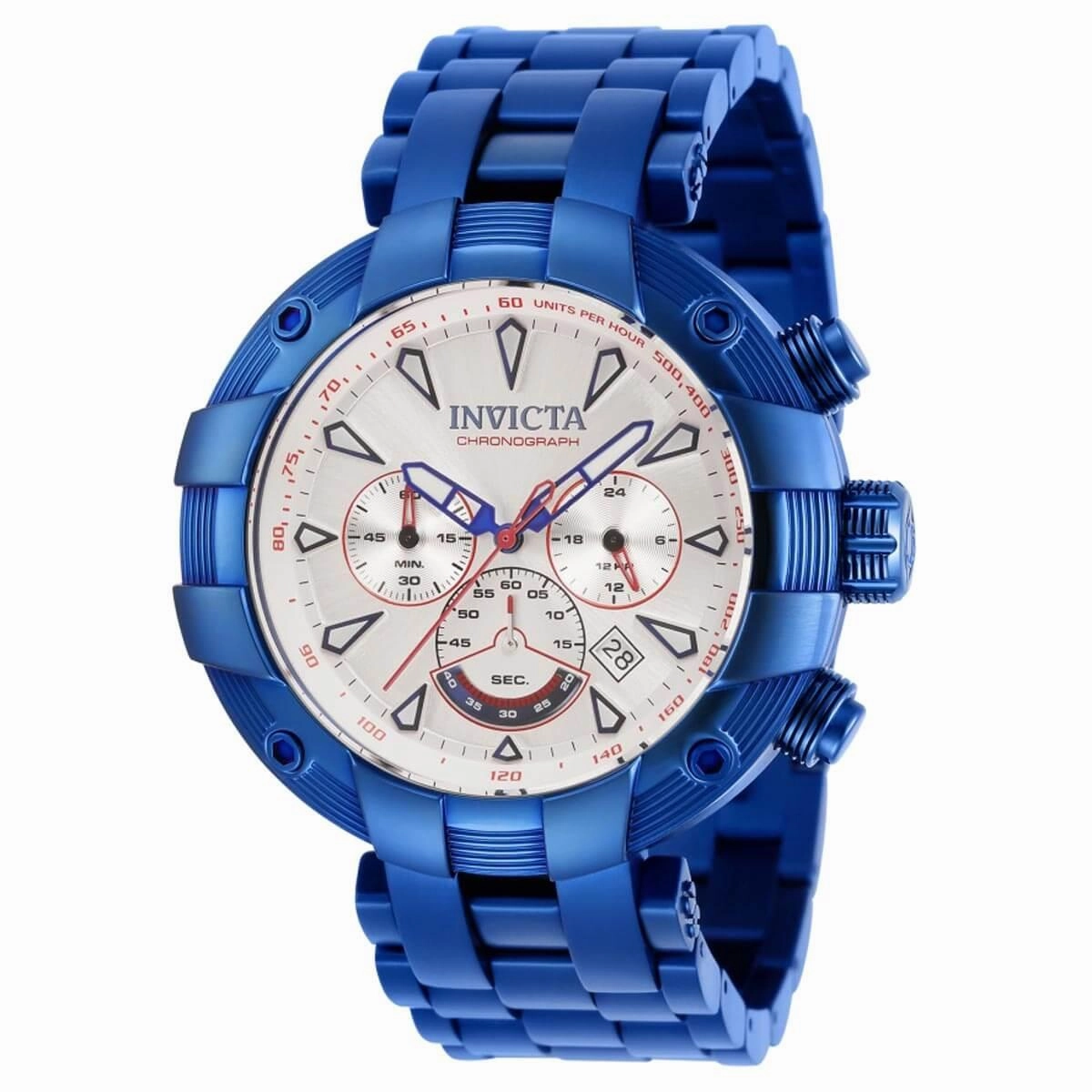 Invicta Men's Quartz Watch - Subaqua Chronograph Silver Dial Bracelet | 32218