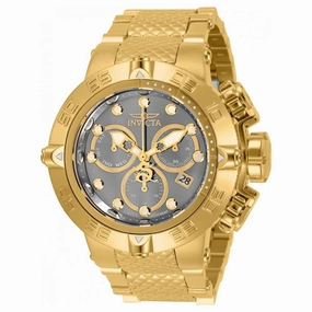 Invicta Men's Quartz Watch - Subaqua Chronograph Silver Tone Dial Bracelet | 32973