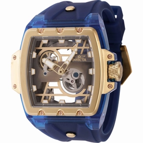 Invicta Men's Watch - Anatomic Automatic Two Tone Case Blue Silicone Strap | 44271
