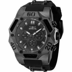 Invicta Men's Watch - Coalition Forces Quartz Chrono Gunmetal and Black Dial | 44080