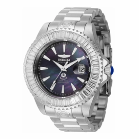Invicta Men's Watch - Cruiseline Date Display Black Mother of Pearl Dial | 44336